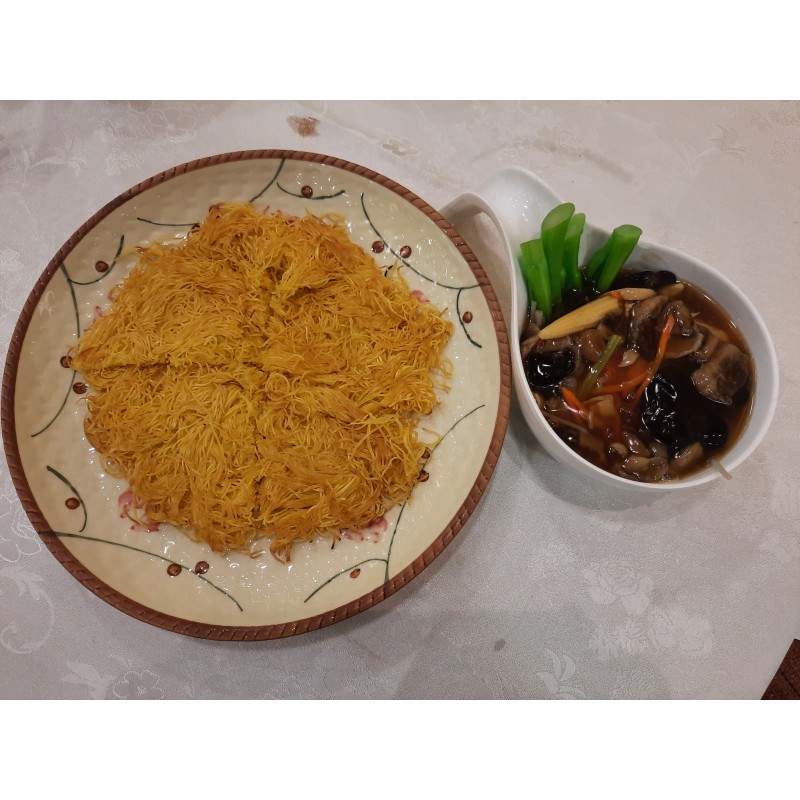 羅漢上素炒麵(每碟)