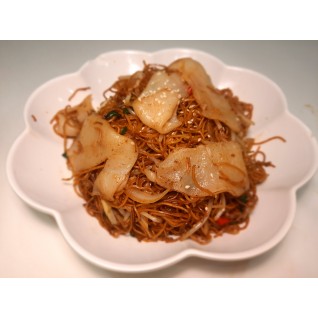 豉油皇花姿片炒麵(每碟)