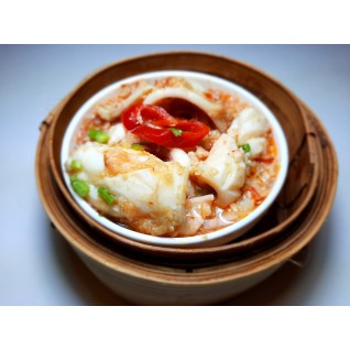 蒜茸銀絲蒸鮮魷(每碟)