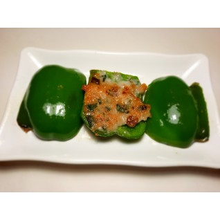 魚茸煎釀青椒(每碟)