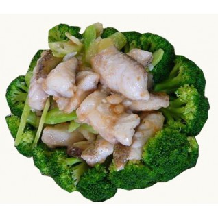 西蘭花炒石斑球(例牌)