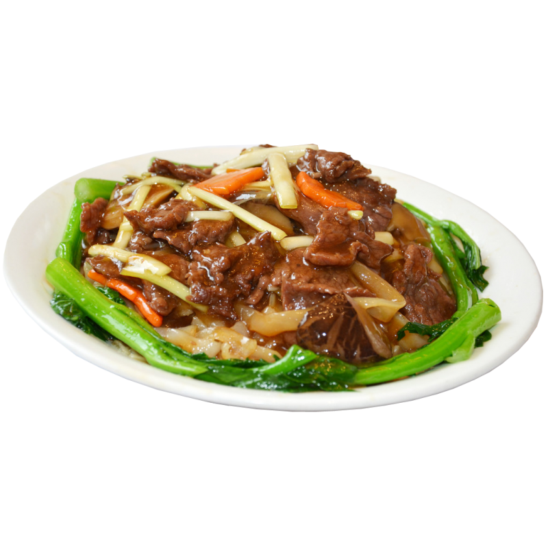 菜遠牛肉炒河(每碟)